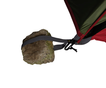 Mantle High Peak Kingfisher 2 LW Pesto/Red (10339)