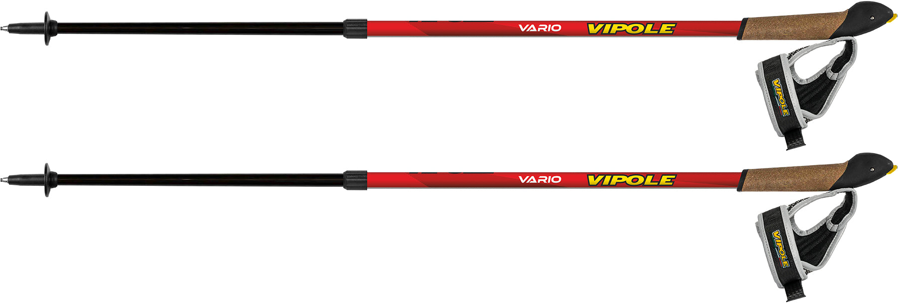 Палиці для скандинавської ходьби Vipole Vario Red DLX (S2030)