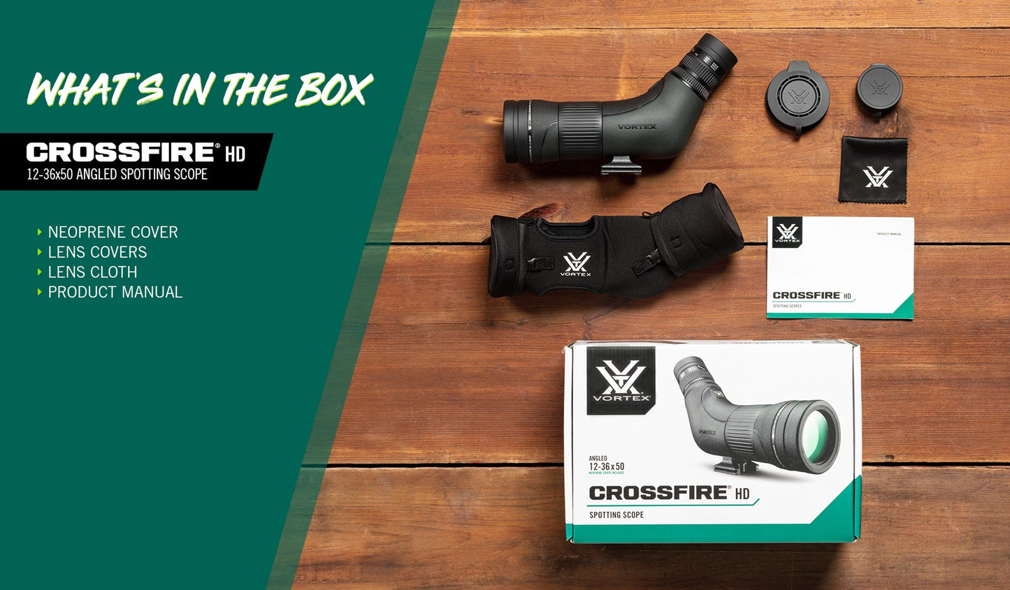 Vortex Crossfire HD 12-36x50 AN (CF-50A)