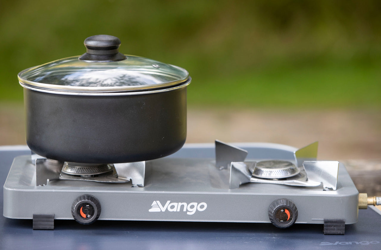 Portable gas stove Vango Blaze Double Gray (ACPBLAZE G10A81)