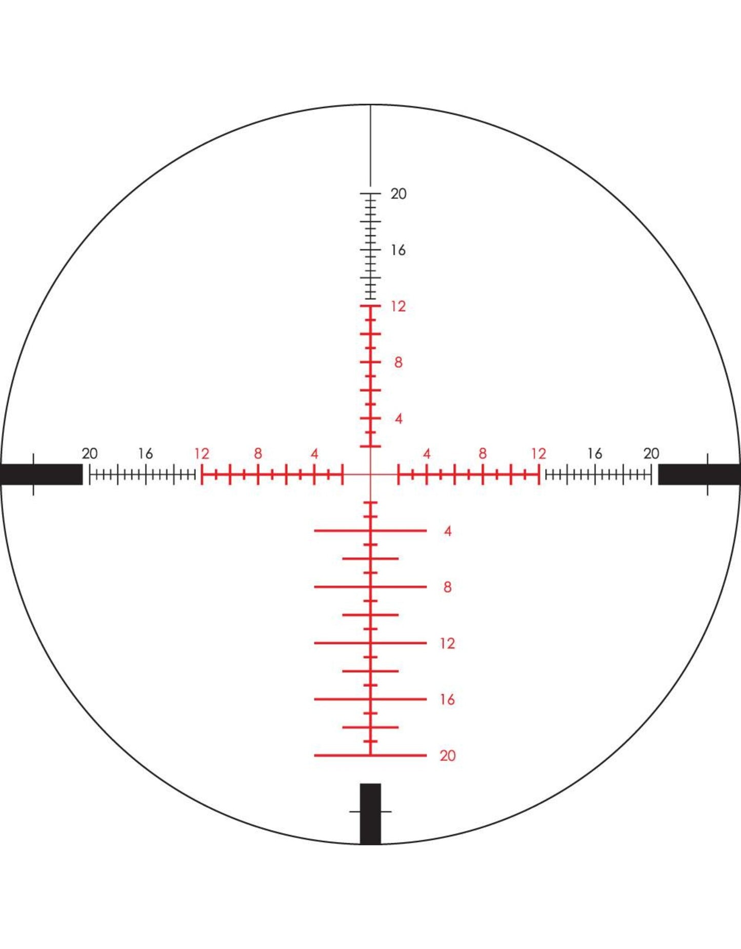 Optical sight Vortex Viper PST Gen II 5-25x50 SFP EBR-4 MOA (PST-5251)