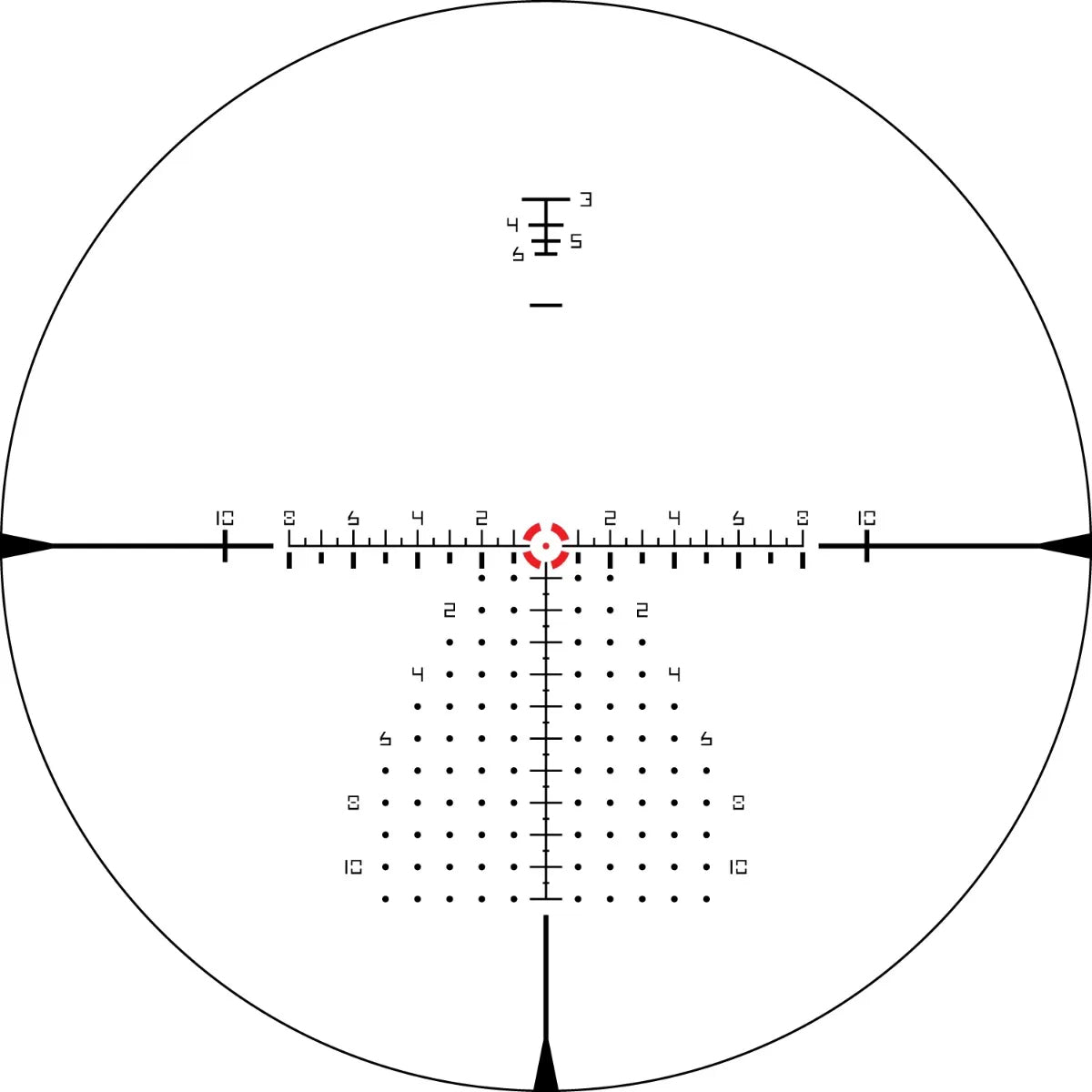 Optical sight Vortex Razor HD Gen III 1-10x24 FFP EBR-9 (MRAD) (RZR-11002)