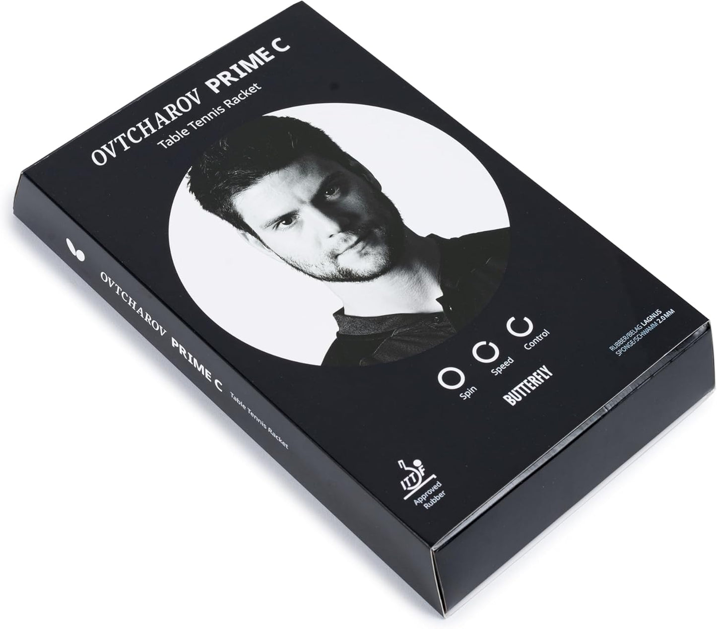 Ракетка для настільного тенісу Butterfly Ovtcharov Prime C (Carbon) FL (1215-4016-01)