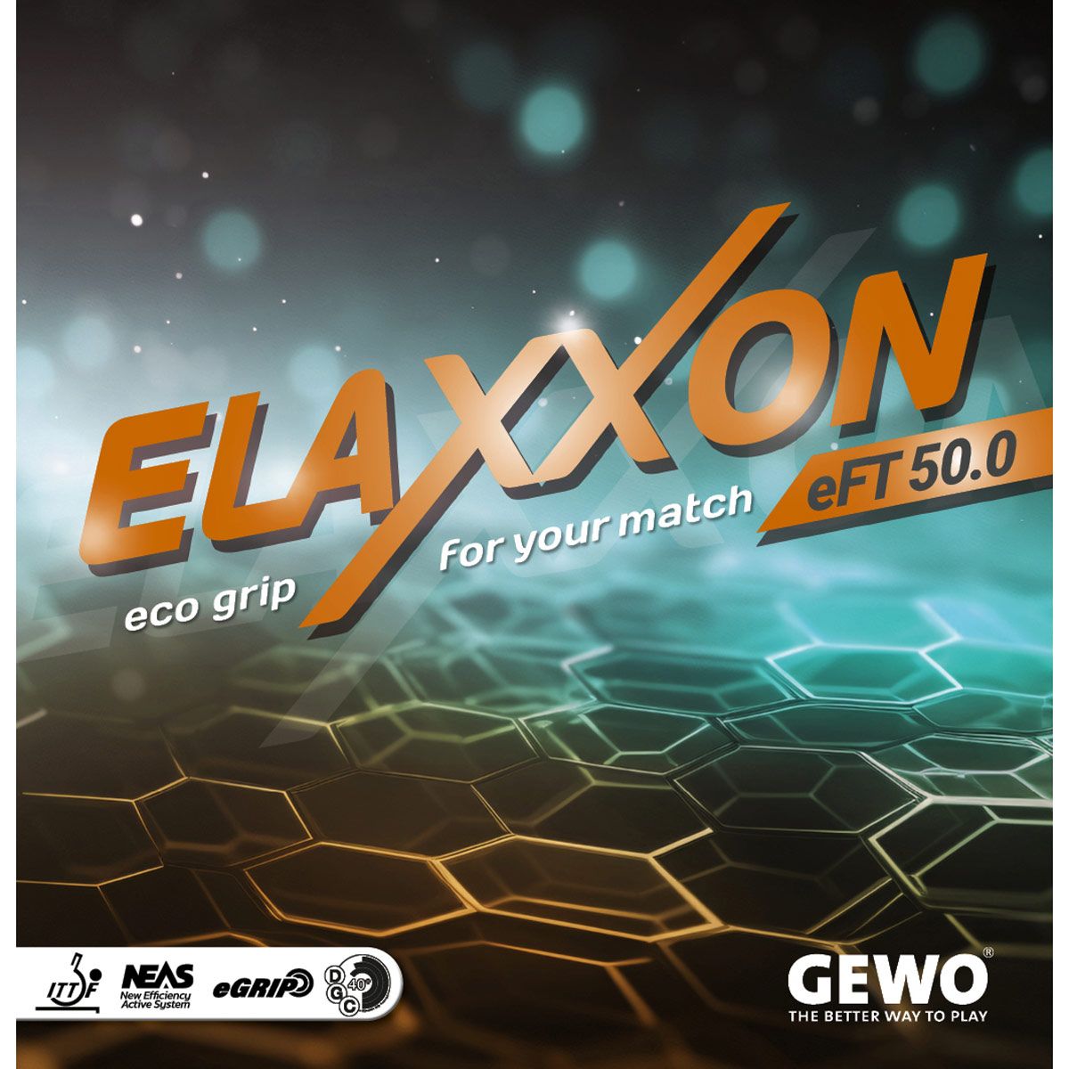 Ракетка для настільного тенісу Gewo Allround Classic, Elaxxon 50.0 + 45.0 ST (1163900001)
