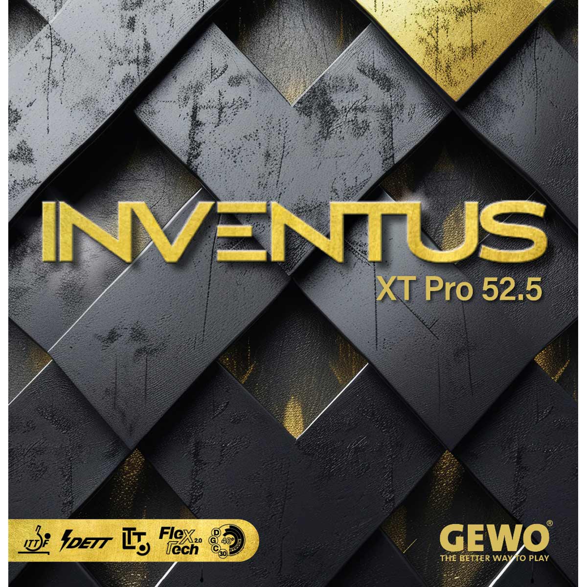 Table tennis racket Gewo Force ARC OFF, Inventus XT Pro 52.5 + 50.0, FL (1163700001)
