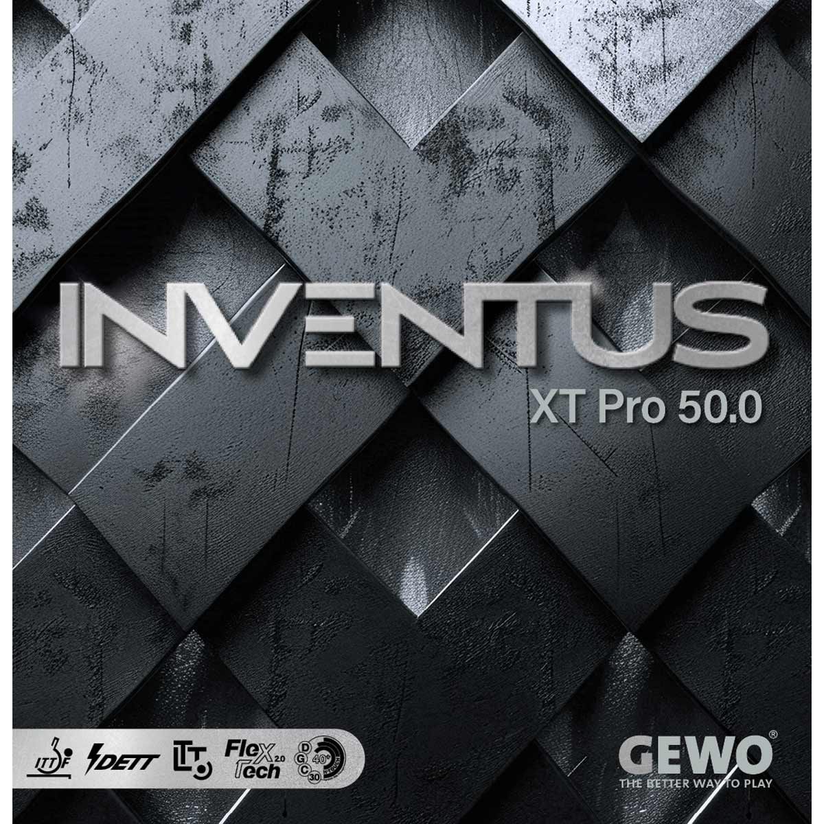 Table tennis racket Gewo Force ARC OFF, Inventus XT Pro 52.5 + 50.0, FL (1163700001)