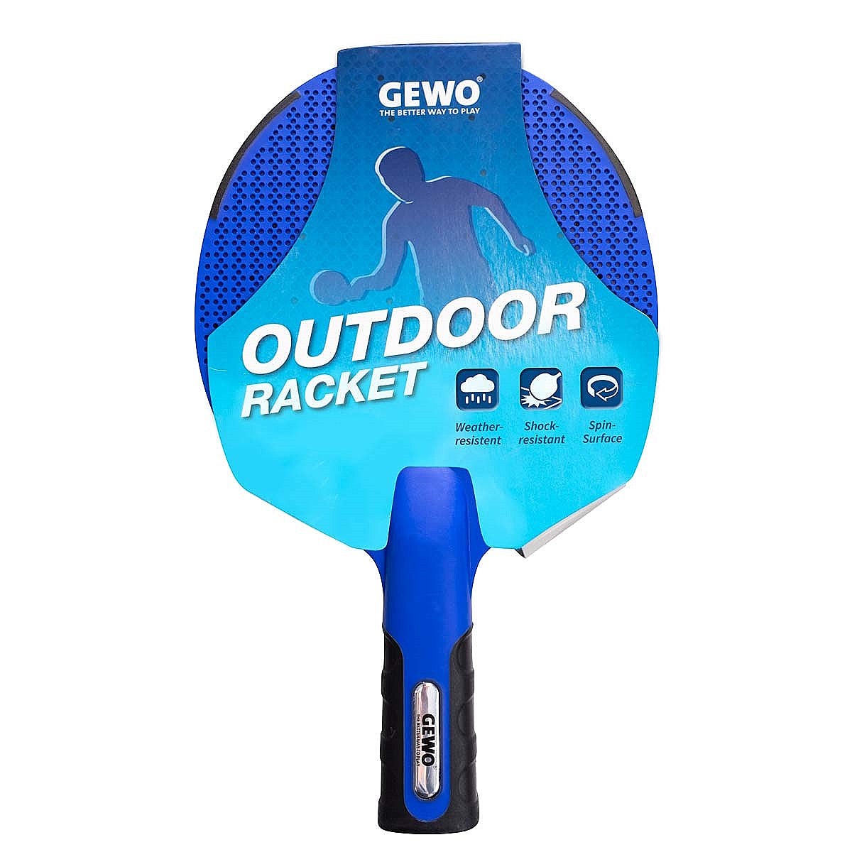Ракетка для настільного тенісу Gewo Outdoor Blue FL (1017065001)
