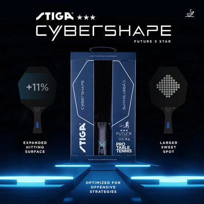 Table tennis racket Stiga Cybershape Future 3 Star FL (1213-0304-35)