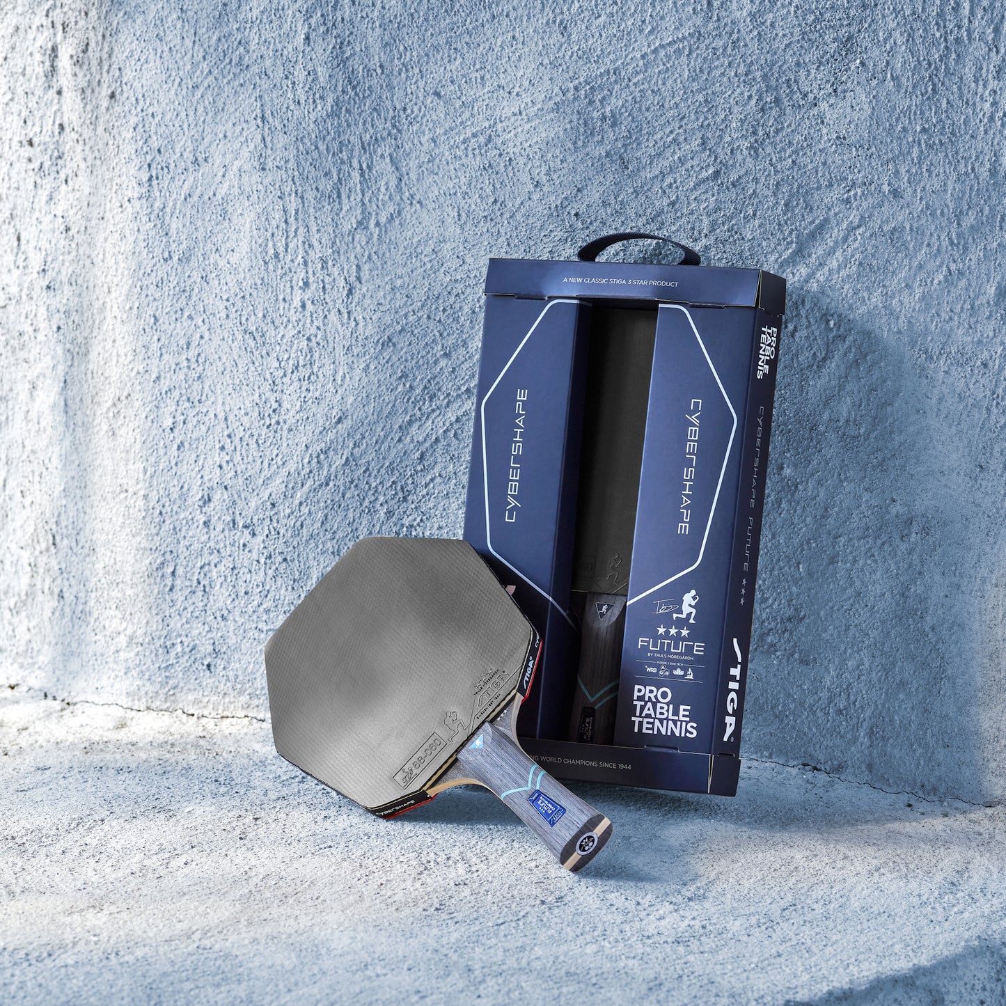 Table tennis racket Stiga Cybershape Future 3 Star FL (1213-0304-35)