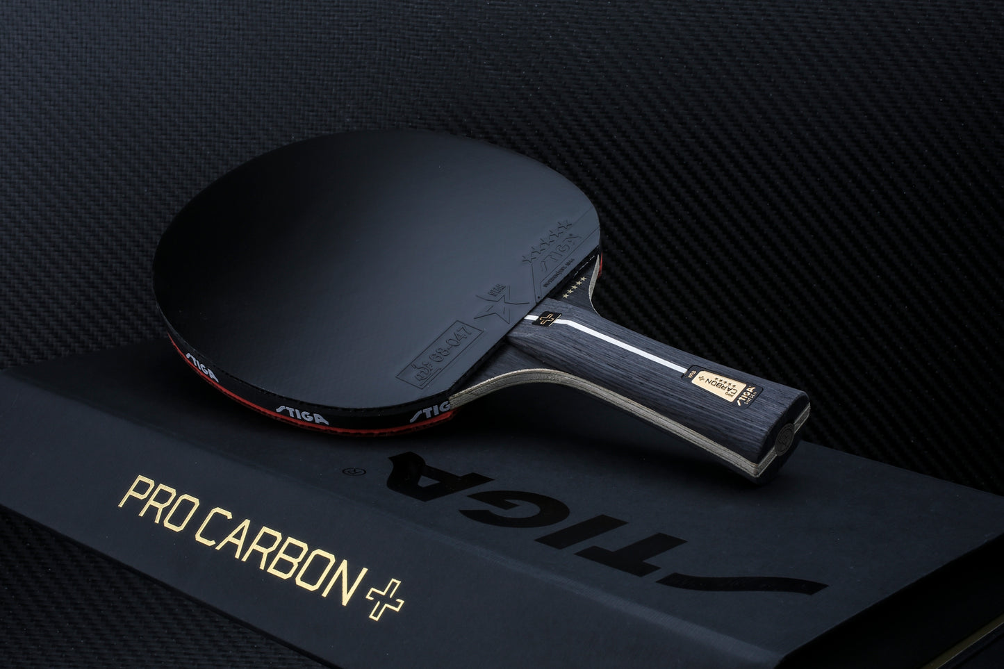 Table tennis racket Stiga Pro Carbon Plus 5 Star FL (1215-2820-01)