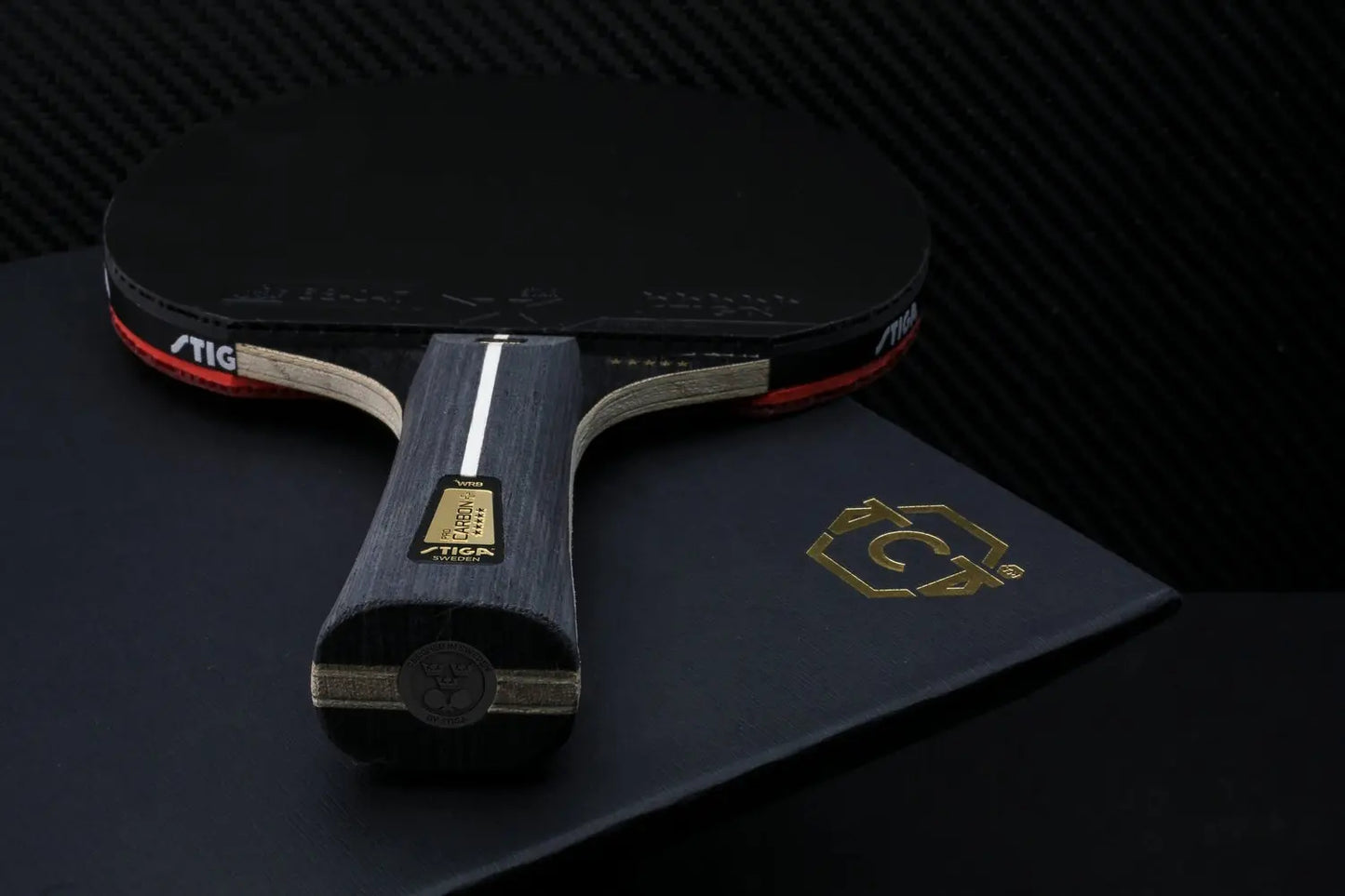 Table tennis racket Stiga Pro Carbon Plus 5 Star FL (1215-2820-01)