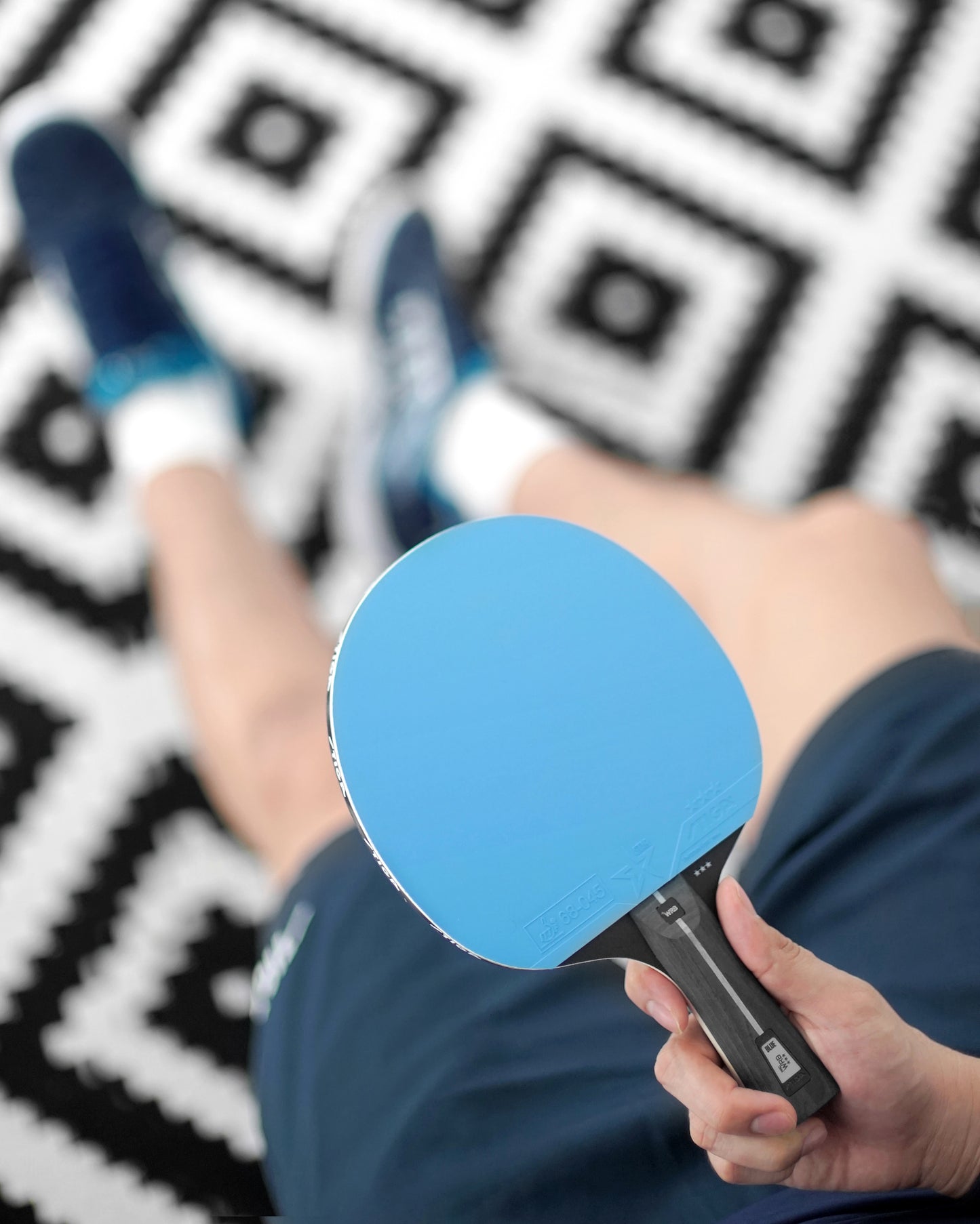 Table tennis racket Stiga Pro WRB Blue Edition 3 Star FL (1213-0006-01)