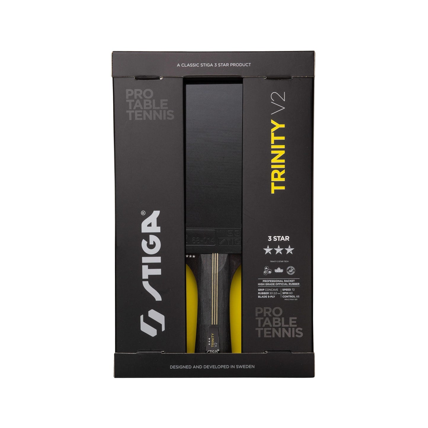 Ракетка для настільного тенісу Stiga Trinity 3 Star ver.2 FL (1213-1208-35)