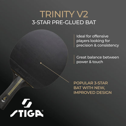 Ракетка для настільного тенісу Stiga Trinity 3 Star ver.2 FL (1213-1208-35)