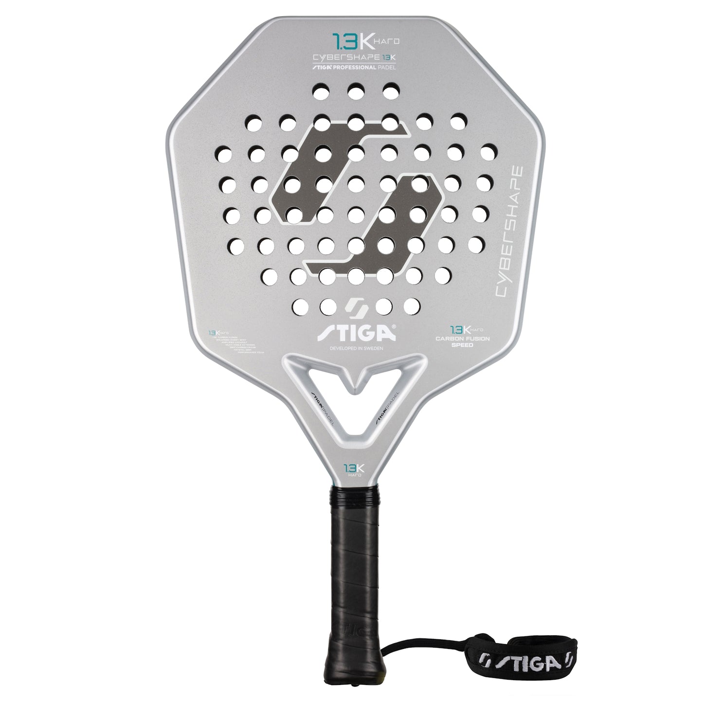 Ракетка для падел тенісу Stiga Racket 1.3K Hard Cybershape (2202-1826-03)
