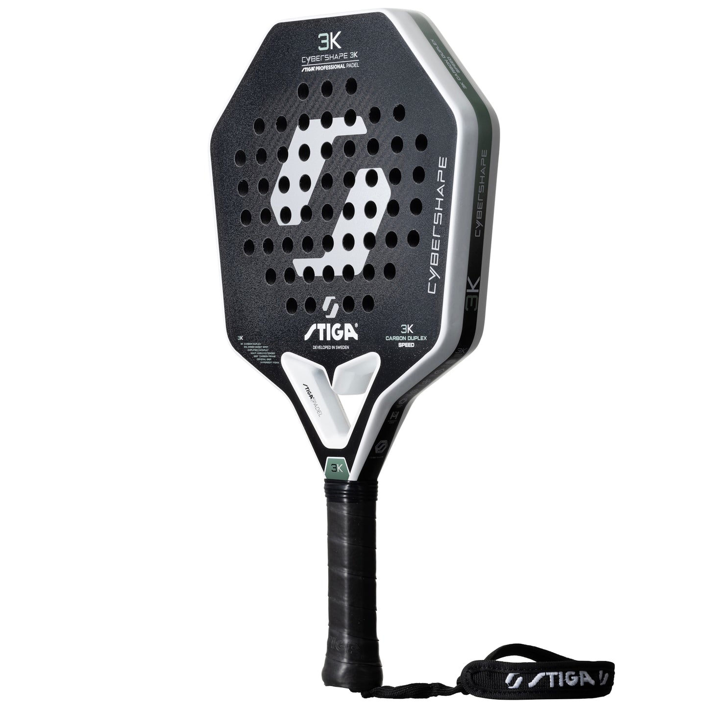 Padel tennis racket Stiga Racket 3K Cybershape (2202-1501-03)