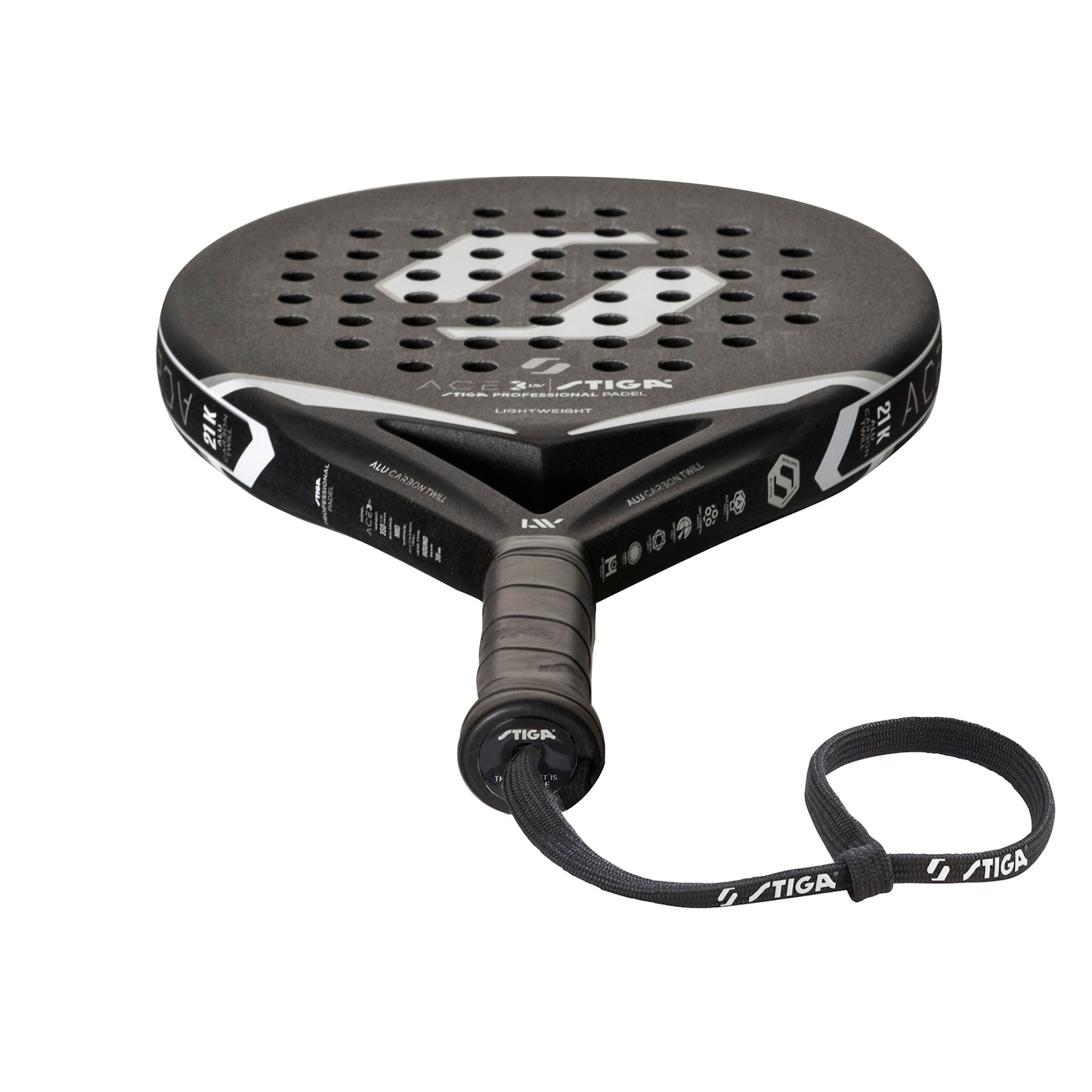 Stiga Racket ACE 3 LW (2204-0513-01) padel tennis racket