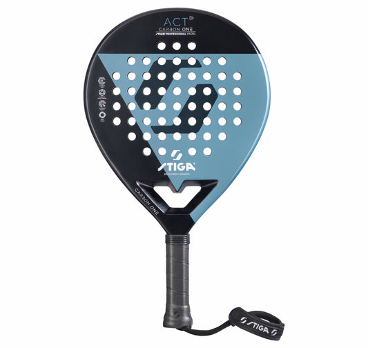 Ракетка для падел тенісу Stiga Racket ACT Black/Blue (2202-0916-01)