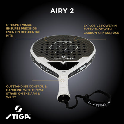 Ракетка для падел тенісу Stiga Racket AIRY 2 (2204-1311-01)