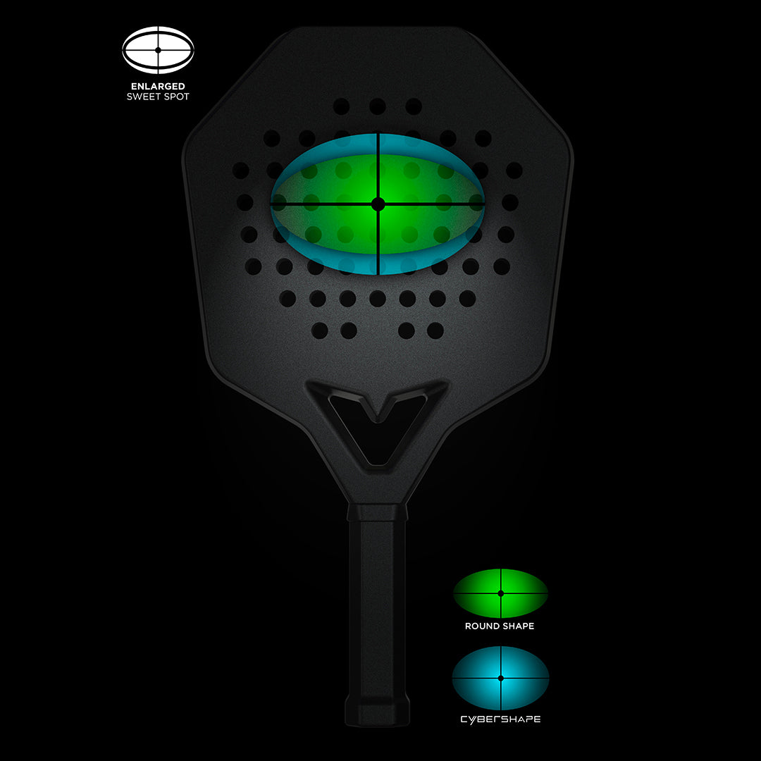 Ракетка для падел тенісу Stiga Racket Cybershape 18K (2202-1701-03)