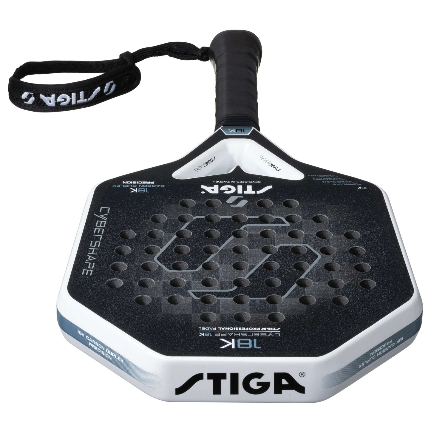 Ракетка для падел тенісу Stiga Racket Cybershape 18K (2202-1701-03)