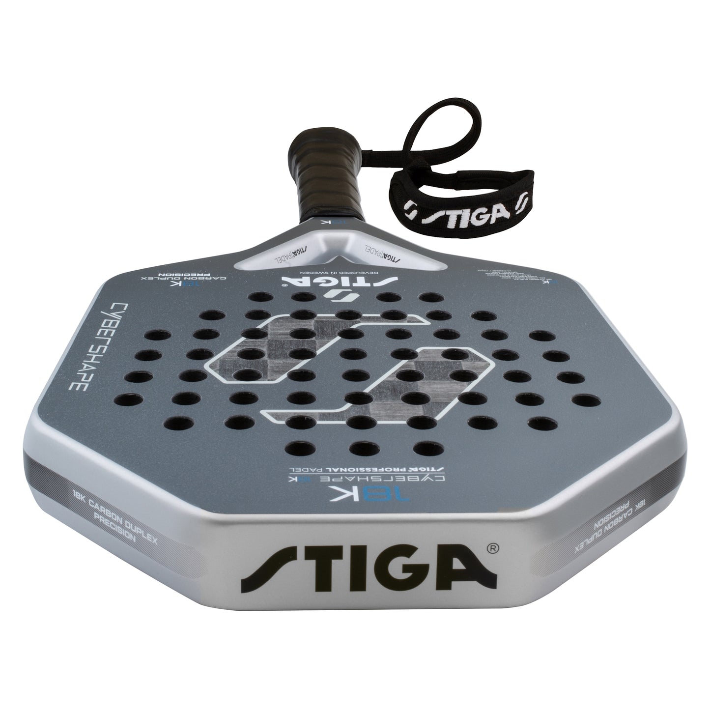 Ракетка для падел тенісу Stiga Racket 18K Cybershape 2V (2202-1722-03)