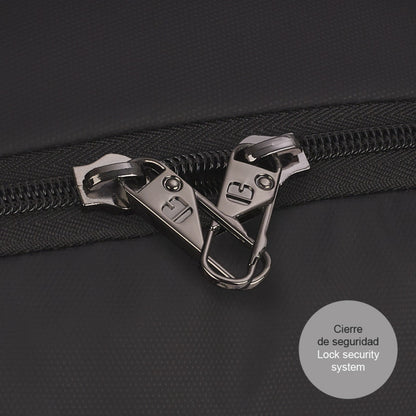 Gabol Backpack Bonus 15L Black Laptop Backpack (413363-001)