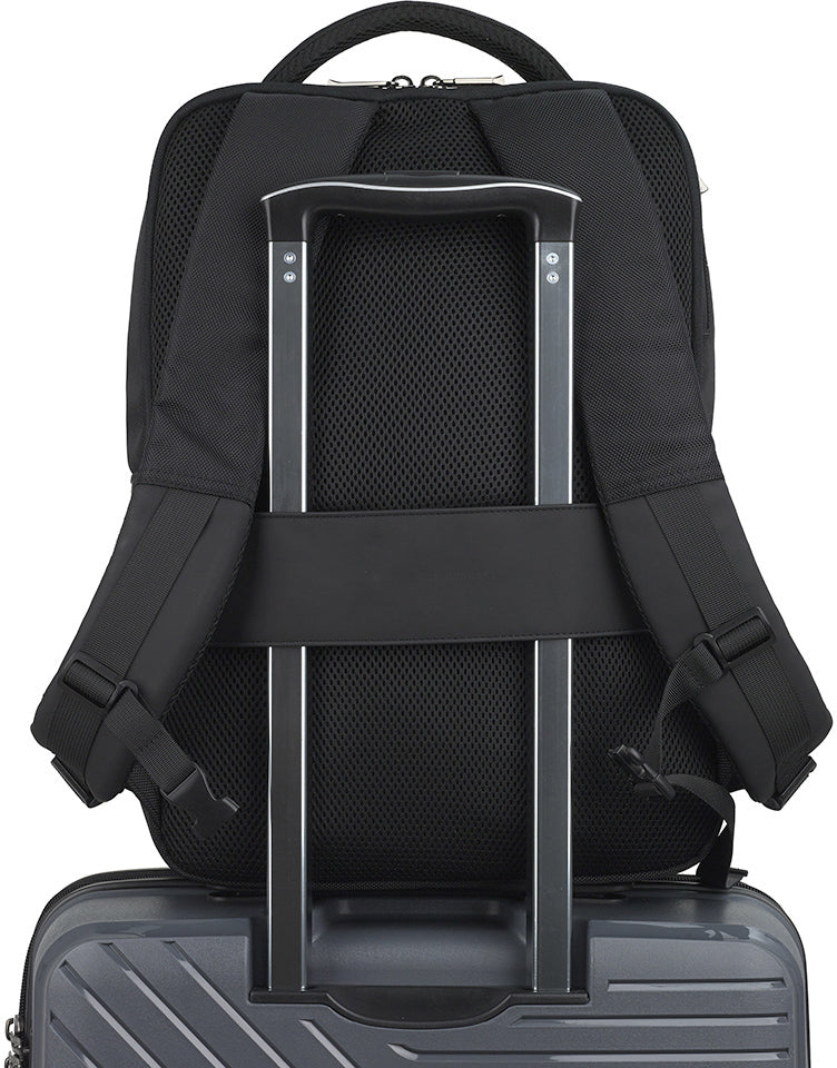 Gabol Backpack Capital 14L Black Laptop Backpack (413155-001)