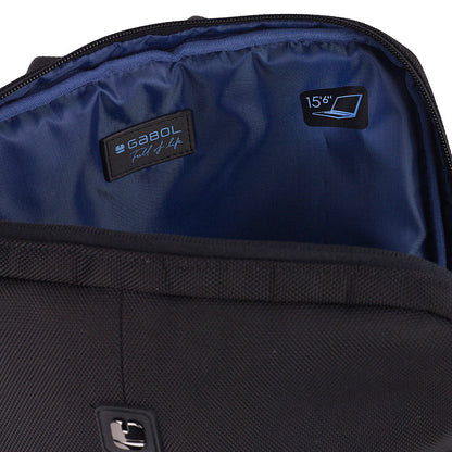 Gabol Backpack Intro 5.6L Black Laptop Backpack (412851-001)