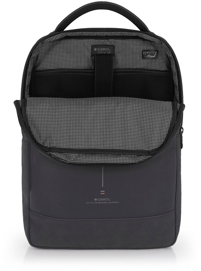 Laptop backpack Gabol Backpack Reflect 14L Gray (412455-016)