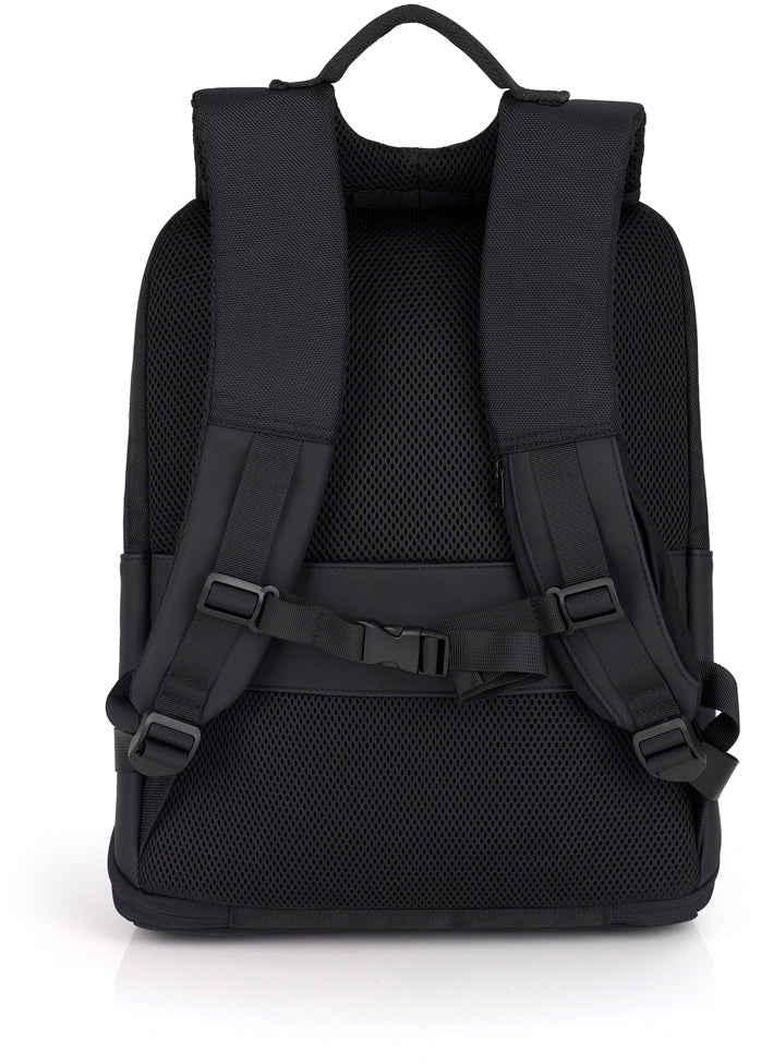 Gabol Expandable Backpack Capital 9/11L Black Laptop Backpack (413156-001)