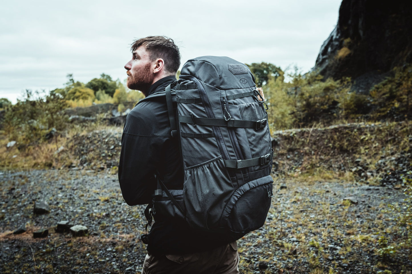 Tactical backpack Highlander Eagle 3 Backpack 40L Dark Gray (TT194-DGY)
