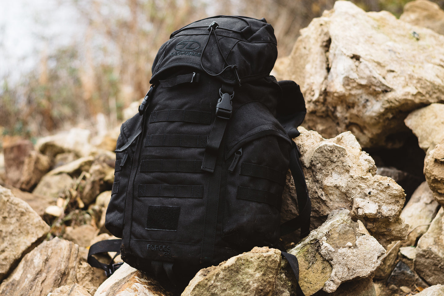Tactical backpack Highlander Forces Loader Rucksack 44L Black (NRT044-BK)