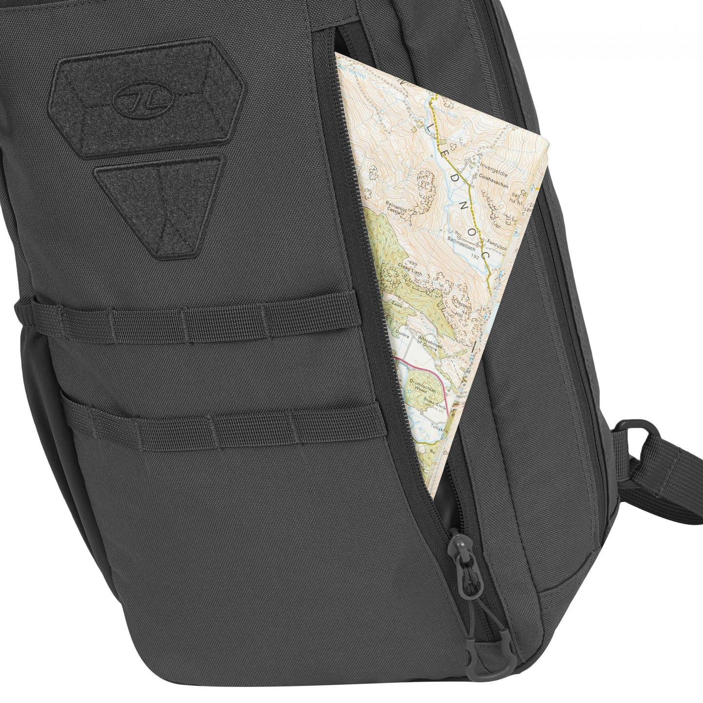 Tactical backpack Highlander Scorpion Gearslinger 12L Dark Gray (TT191-DGY)