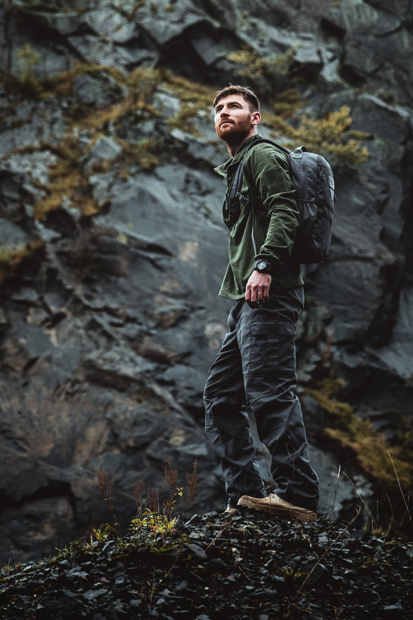 Tactical backpack Highlander Scorpion Gearslinger 12L Olive (TT191-OG)