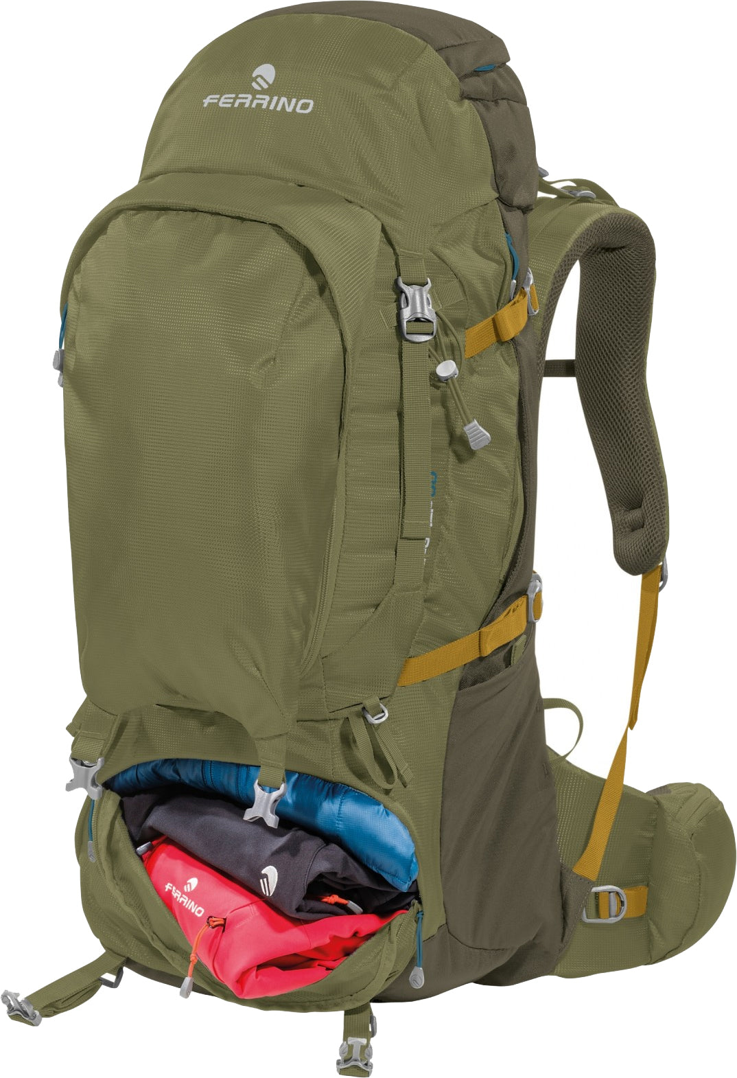 Travel backpack Ferrino Transalp 60L Green (75006MVV)