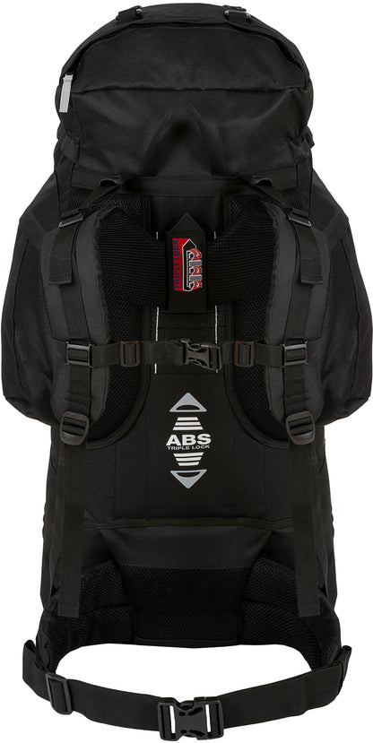 Travel backpack Highlander Rambler 88 Black/Silver (RAM088-BK.SR)