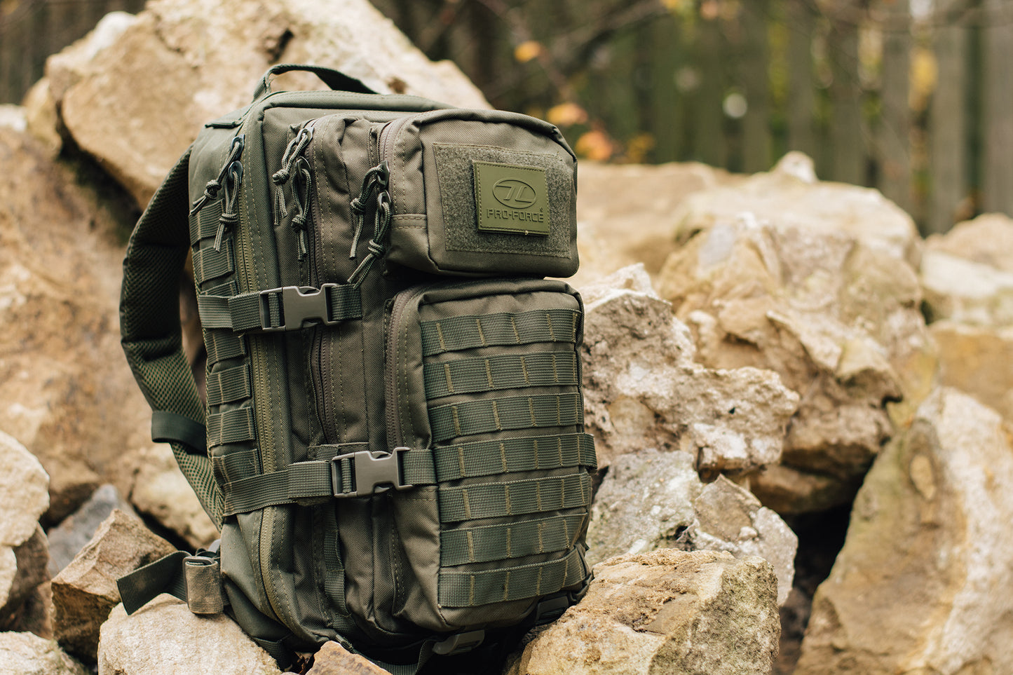 Tactical backpack Highlander Recon Backpack 28L Olive (TT167-OG)