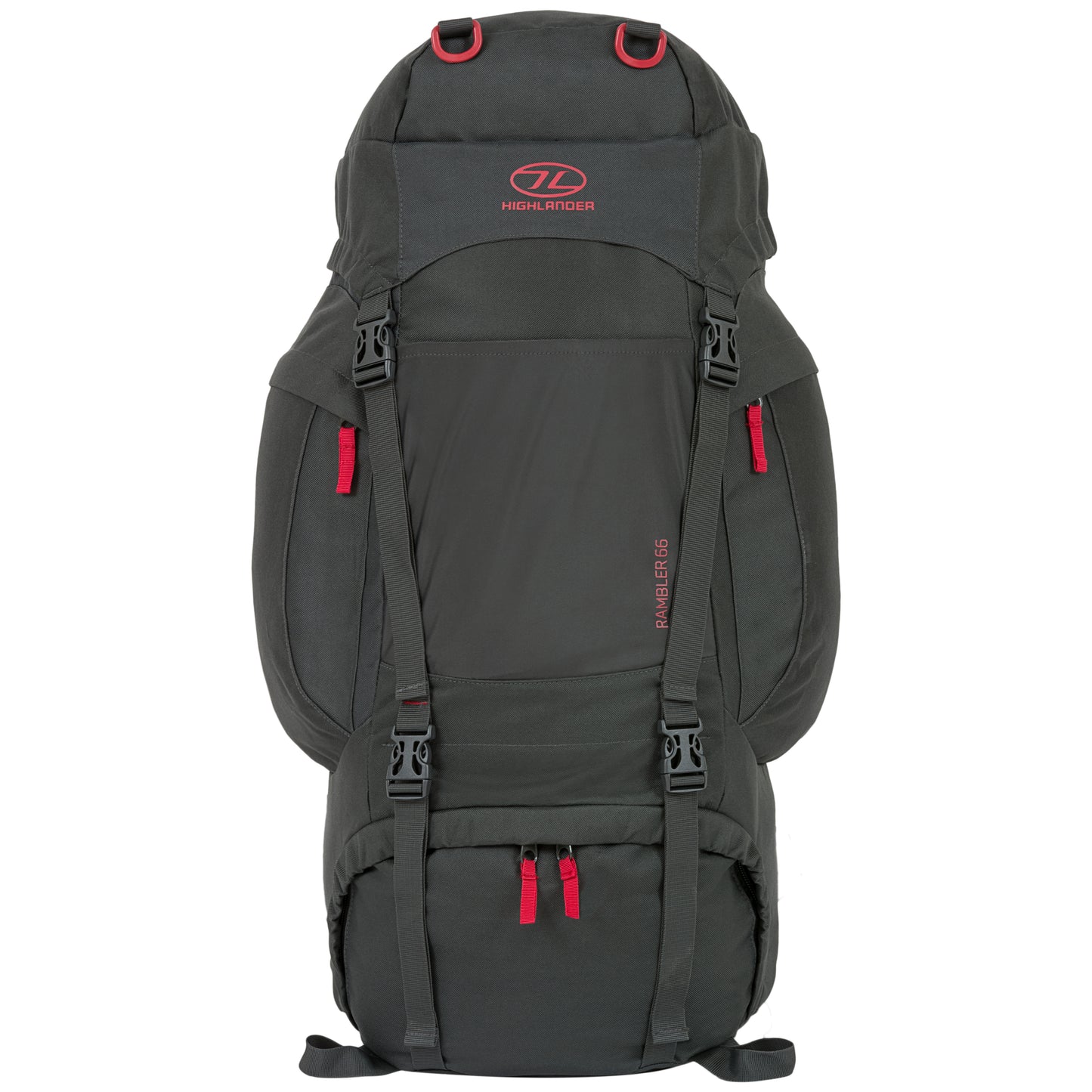 Travel backpack Highlander Rambler 66 Charcoal (RAM066-CH)