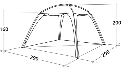 Tent Easy Camp Day Lounge Granite Gray (120426)