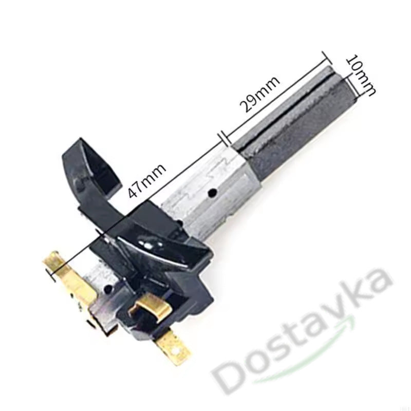 Щітка 6.5x10 з тримачем 14.5*15 у двигун пилососу LG/Mirta