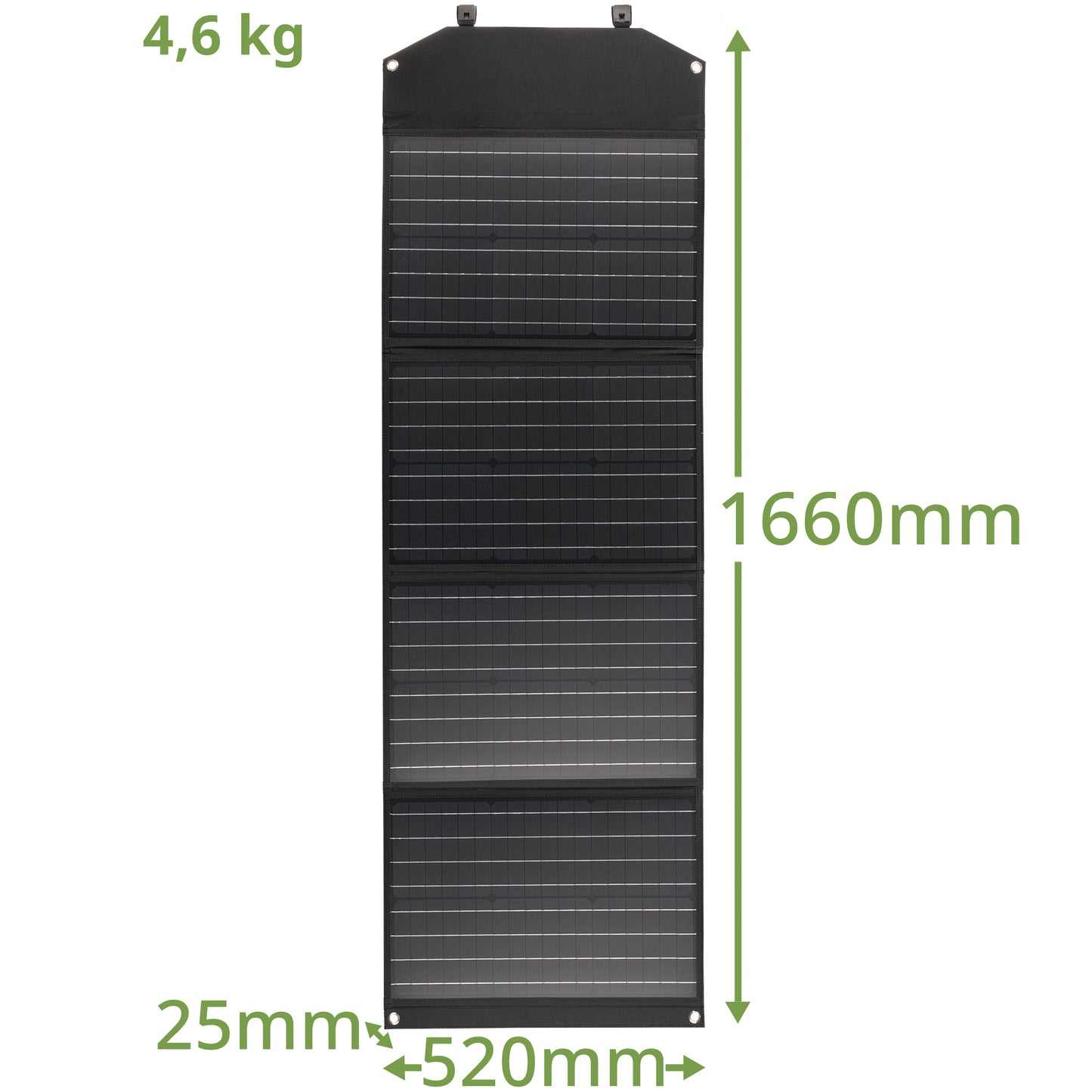 Portable charging device Sonya panel Bresser Mobile Solar Charger 120 Watt USB DC (3810070)