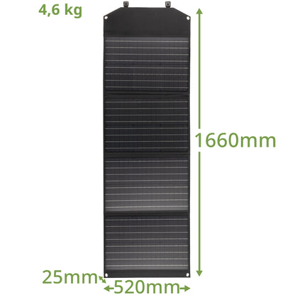 Portable charging device Sonya panel Bresser Mobile Solar Charger 120 Watt USB DC (3810070)
