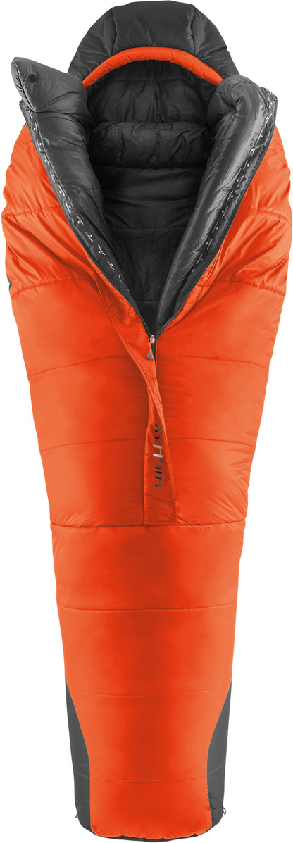 Sleeping bag Ferrino HL Mystic/-10°C Orange/Black Left (86267HAA)