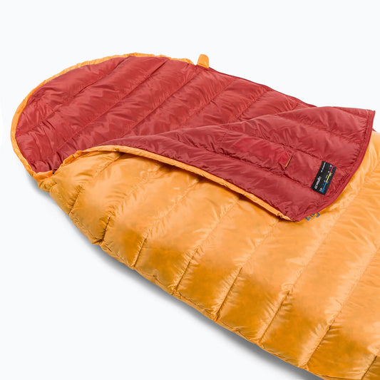 Sleeping bag Ferrino Lightec 500 Duvet RSD Down +7°C Yellow (86699NGG)