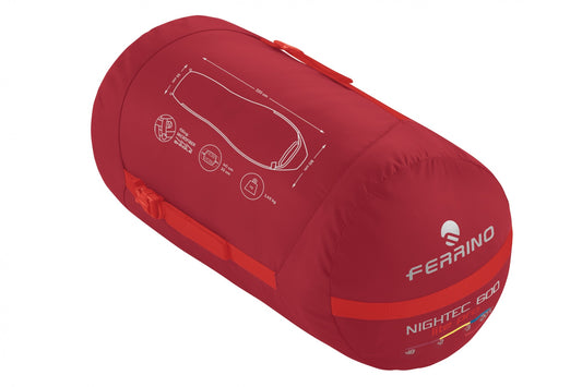 Sleeping bag Ferrino Nightec Lite Pro 600M -3°C Red (86708NRR)