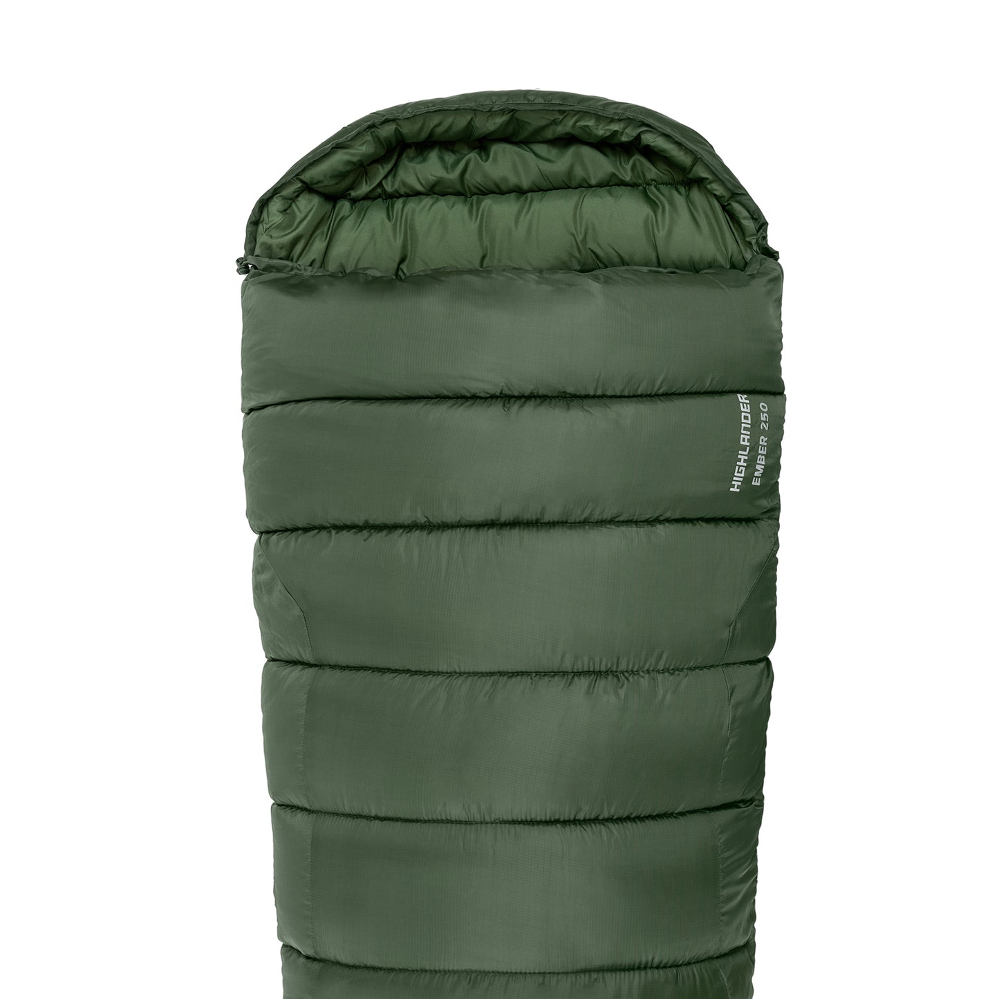 Sleeping bag Highlander Phoenix Ember 250/-3°C Olive Green Left (SB243-OG)