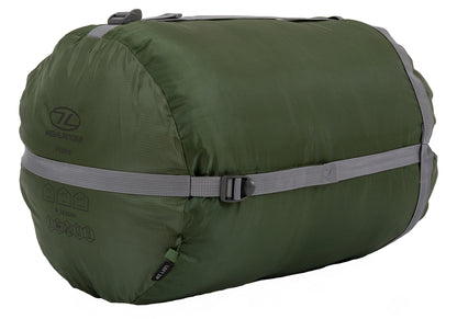 Sleeping bag Highlander Phoenix Flame 400/-9°C Olive Green Left (SB244-OG)