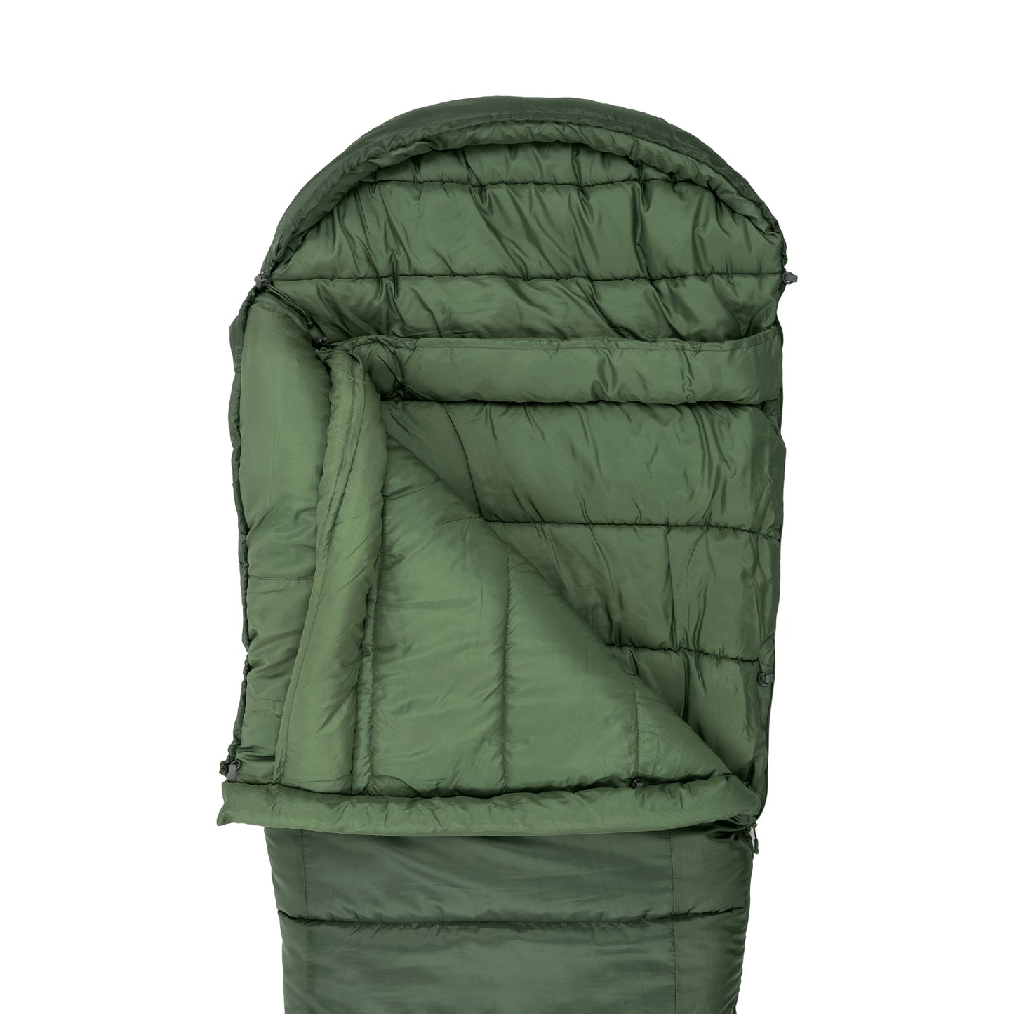 Sleeping bag Highlander Phoenix Flame 400/-9°C Olive Green Left (SB244-OG)
