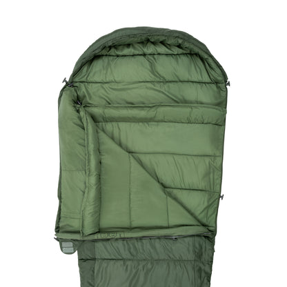 Sleeping bag Highlander Phoenix Spark 150/+4°C Olive Green Left (SB242-OG)